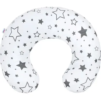 Kojící polštář Kojicí polštář New Baby Hvězdy bílý