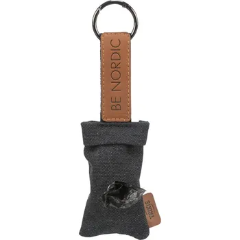 Pomůcka pro výcvik zvířete BE NORDIC zásobník na sáčky na exkrementy, černá