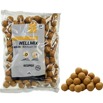 Boilies CAPERLAN Boilies Wellmix na kaprařinu 20 mm 1 kg Scopex
