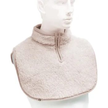Ovčí Věci Nákrčník na zip z ovčí vlny merino béžová