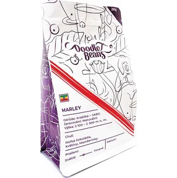 Káva DoodleBeans Marley Obsah: 250 g