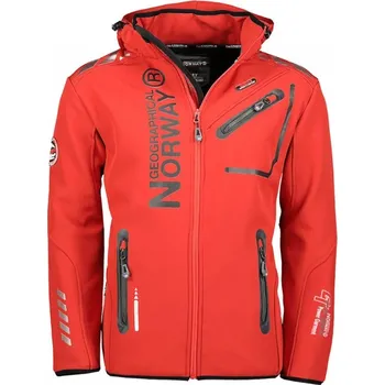 Pánská softshellová bunda GEOGRAPHICAL NORWAY bunda pánská ROYAUTE MEN softshell L červená