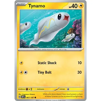 Sběratelská karetní hra Pokémon TCG Tynamo 067/197
