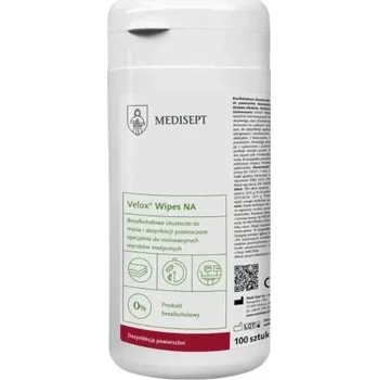 Dezinfekce Dezinfekční ubrousky v doze bez alkoholu Medisept Velox, 100KS