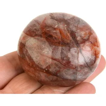 Přírodní kámen Hematit v křišťálu Madagaskar 153g