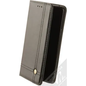 Pouzdro na mobilní telefon 1Mcz Prestige Book flipové pouzdro pro Samsung Galaxy S9 černá (black)