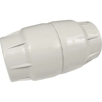 Elektroinstalační materiál KOPOS KOLÍN KOPOS Spojka 05043_KB HDPE Ø40 narážecí šedá 05043_KB