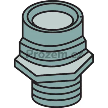 Příslušenství k čerpadlu Připojovací díl rovný Ø 3/4“, nylonový, 473001B30
