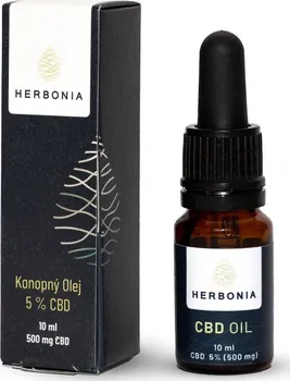 CBD Herbonia Konopný CBD olej 5 % 10 ml
