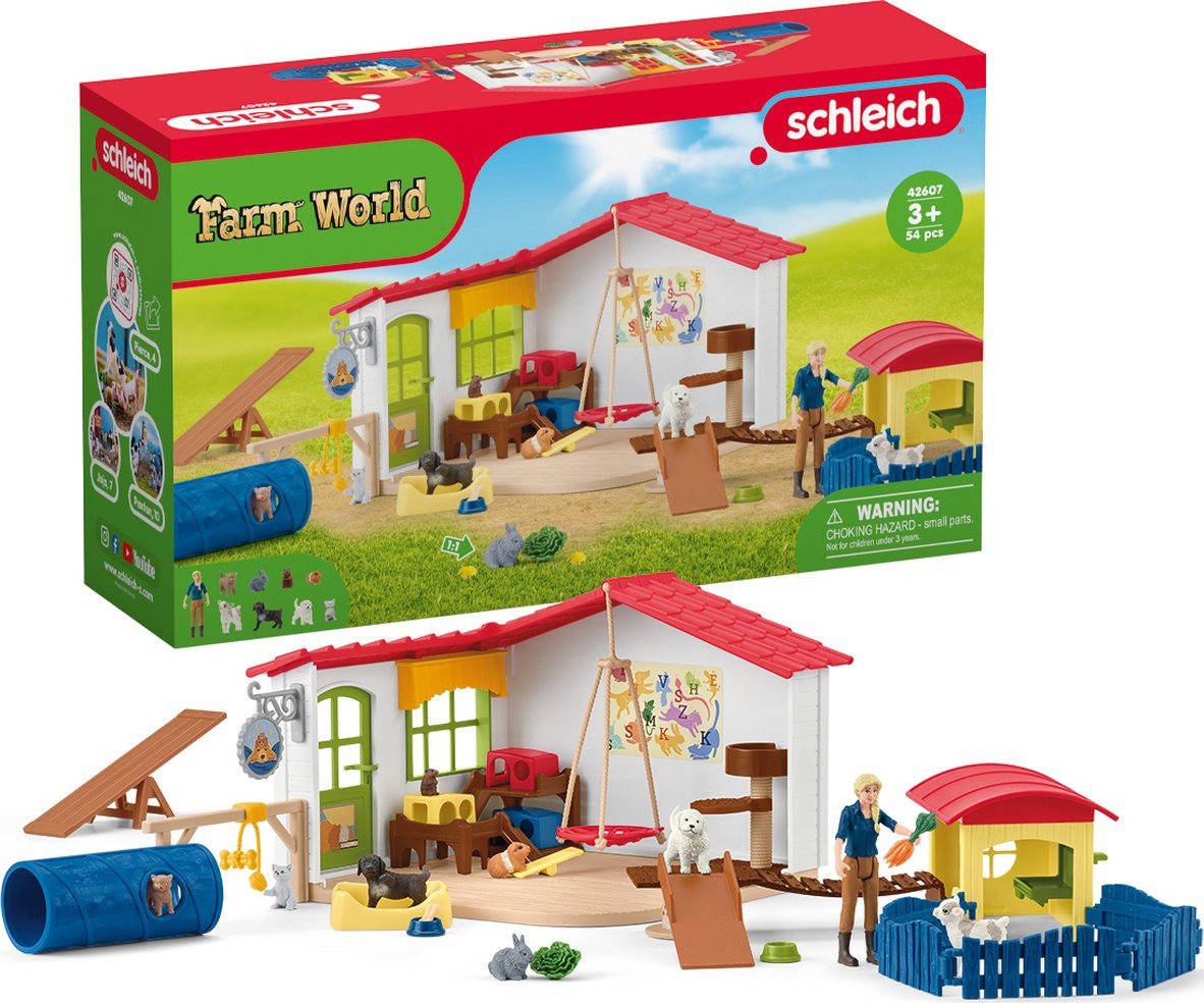 Schleich Farm World 42607 Hotel pro domácí mazlíčky od 999 Kč - Zbozi.cz