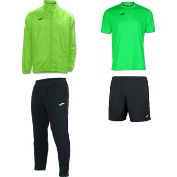 JOMA Box Sport 1 Green Fluor - Black Velikost: S