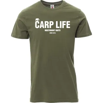 Pánské oblečení Mastodont Baits s.r.o. Mastodont Baits Triko pánské olivové edice 2022
