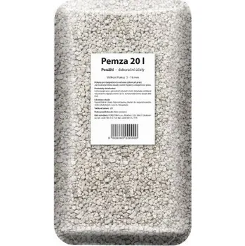 Substrát FORESTINA Dekor Pemza 20l (5-16mm) - k vylehčení půdy