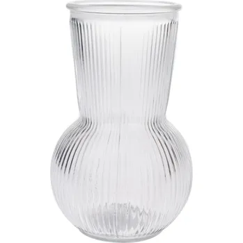 Váza Skleněná váza Silvie, čirá, 17,5 x 11 cm