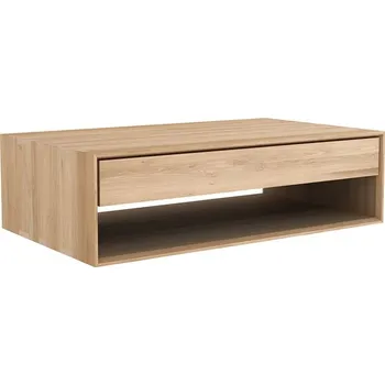 Konferenční stolek Konferenční stůl se zásuvkou Ethnicraft Nordic Coffee Table 120x70 v.35