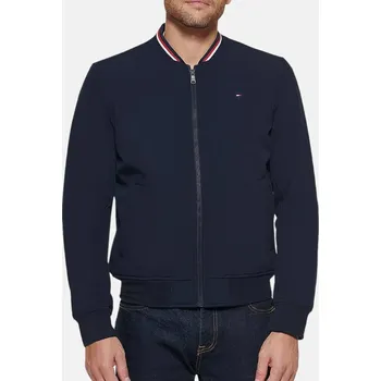 Pánský bomber Pánská přechodová bunda Tommy Hilfiger - Velikost S, Barva Černá 55519 159AP425