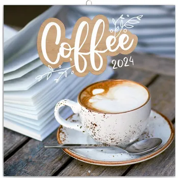 Kalendář Presco Group Voňavý kalendář Káva 2024