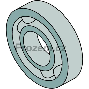 Kulové ložisko Ø 55x90x18 mm pro Comet APS 51, APS 61, APS 71, APS 96, 0438000100