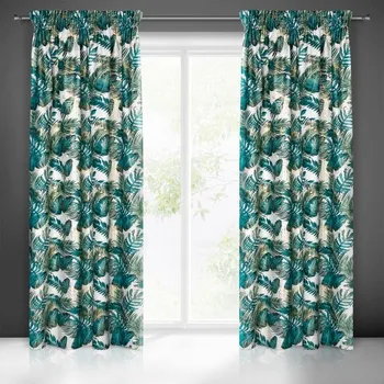 Koberec ArtFir Zatemňovací závěs DAVOS P | zelená 140 x 270 cm