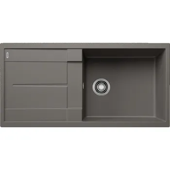 Granitový dřez Blanco Metra XL 6 S, silgranitový dřez 1000x500x190 mm, 1-komorový, šedá vulkán, BLA-527307