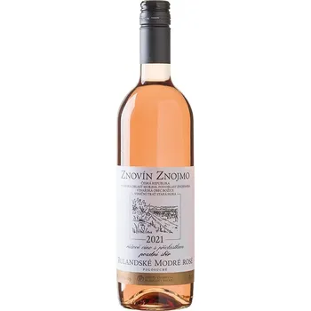 Víno Znovín Znojmo a.s. se sídlem v Šatově Rulandské modré rosé 2021 pozdní sběr polosuché, Znovín Znojmo 0,75l