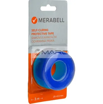 Izolační páska Merabell Páska samovulkanizační 25 x 0,5 mm pro trubky Aqua Profi, délka 3 m, modrá, M0327