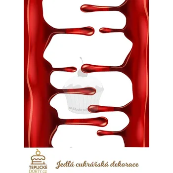 Jedlá dekorace na dort Caketools Jedlý papír "Halloween 10" - A4