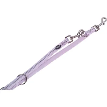 Vodítko pro psa Nobby SOFT GRIP přepínací vodítko šeříková L-XL 200cm / 25mm