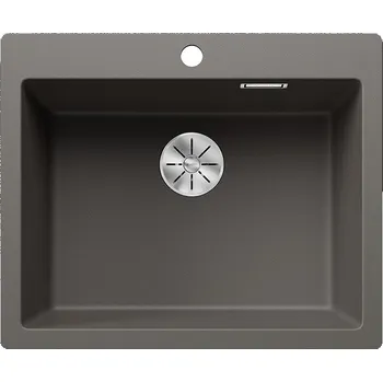 Granitový dřez Blanco Pleon 6, silgranitový dřez 615x510x220 mm, 1-komorový, šedá vulkán, BLA-527320