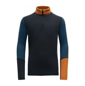 Dětské termoprádlo Devold EXPEDITION junior polorolák Ink