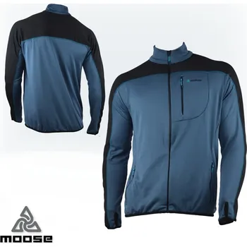 Pánská mikina STELVIO MEN lehká mikina na zip Moose