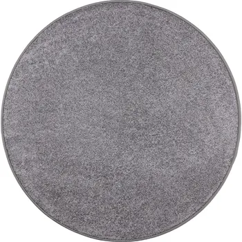 Koberec Kusový koberec Capri šedý kruh, 100x100 (průměr) kruh, šedá, chodba / předsíň, Vopi - 1 rok na vrácení + DOPRAVA ZDARMA k Vám i zpět