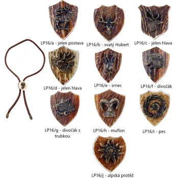 Zubíček - výroba loveckých potřeb Myslivecké bolo parohové - různé motivy - Motiv Muflon