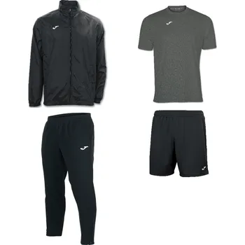 JOMA Box Sport 1 Black-Dark Melange Velikost: XS