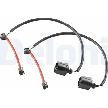 Brzdová destička Výstražný kontakt, opotřebení obložení DELPHI LZ0209