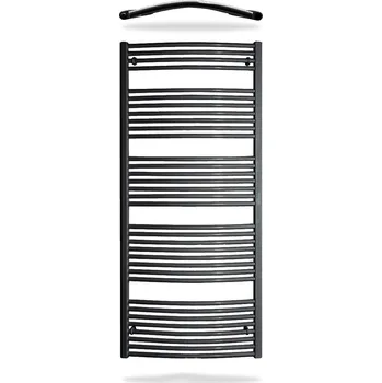 Radiátor Koupelnový radiátor Thermal KDO 450/1850 - černý mat
