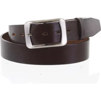 Opasek Dámský kožený opasek hnědý - PB Beth 100 hnědá