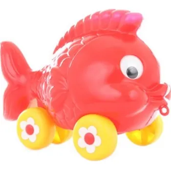 Hračka pro nejmenší Ryba na kolečkách