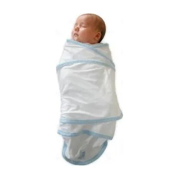 Zavinovačka RED CASTLE Zavinovačka Miracle bílá s modrým okrajem