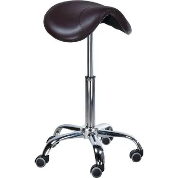 Kosmetická stolička RODEO BD-9909 - hnědá