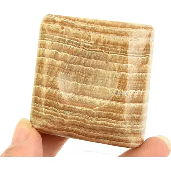 Přírodní kámen Stojánek pod kouli aragonit 130g