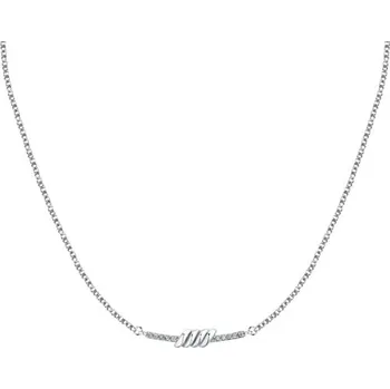 Šperk Morellato Elegantní ocelový náhrdelník s krystaly Torchon SAWZ04 + 2 měsíce na vrácení zboží