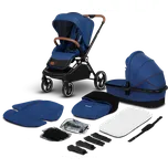 LIONELO Kočárek kombinovaný Mika 2v1 Blue Navy