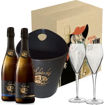 Víno Habánské sklepy Šumivý dárkový set 1.5 l