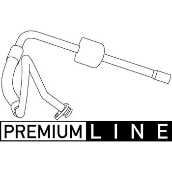 Vedení klimatizace Vysokotlaké / nízkotlaké vedení, klimatizace MAHLE AP 99 000P