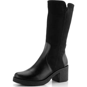 Dámské kozačky Barton dámské polokozačky černé 8123 - 42 | P681162