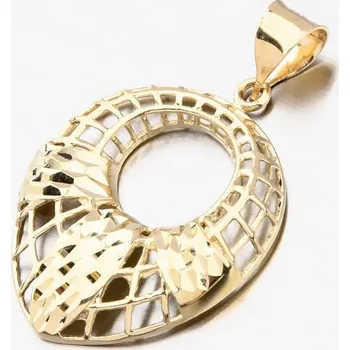 Přívěsek Dámský přívěsek žluté zlato 585 gravírováním PKL23-002