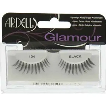 Umělé řasy Ardell Natural 104 1 pár umělých řas Black