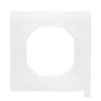 Elektrická zásuvka SIMON TU1 Těsnění IP44 pro rámeček 1 násobný (Nature, Duo, Line) bílá