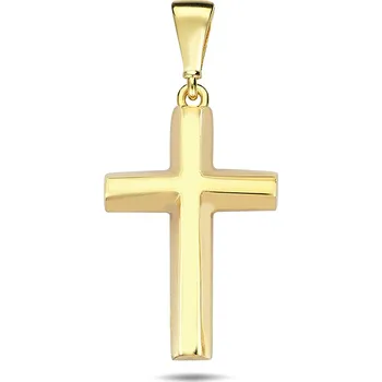 Přívěsek Lillian Vassago Zlatý přívěsek křížek LLV98-GP100Y
